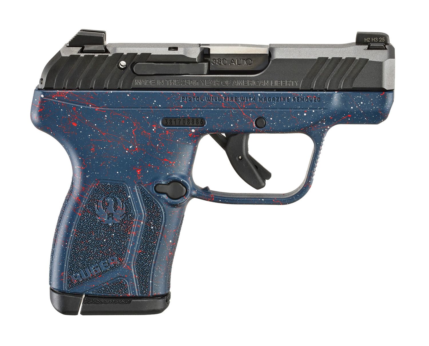 Ruger LCP MAX Limited 250th Anniversary