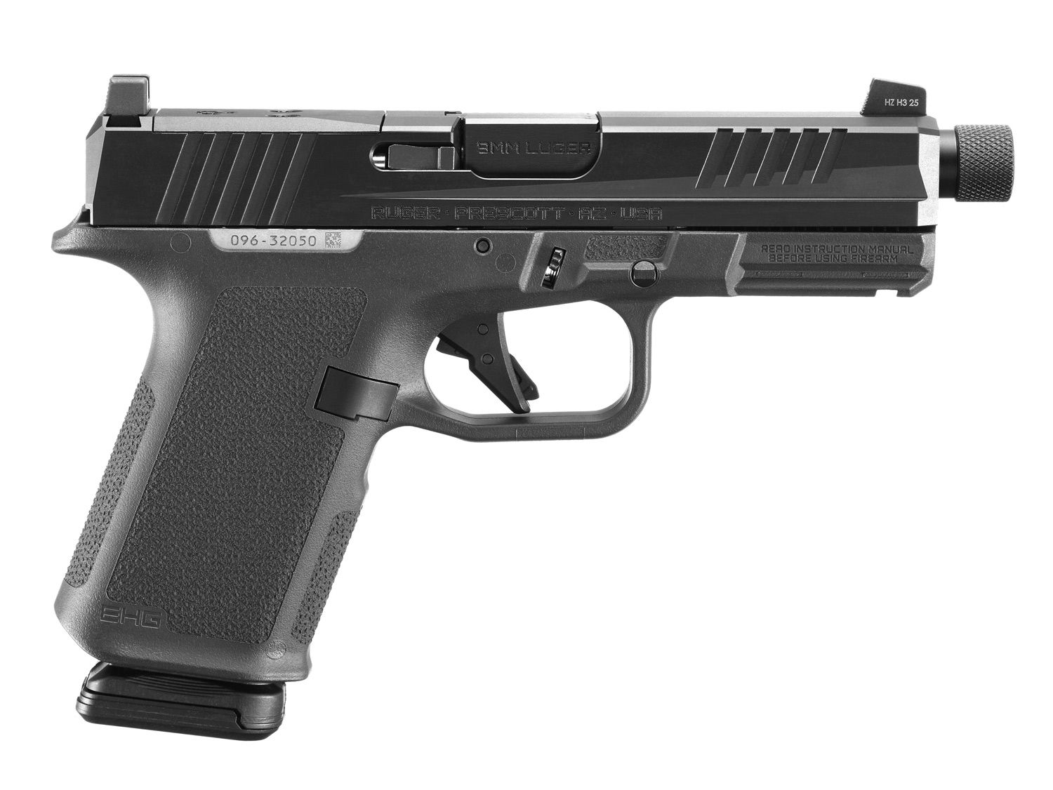 Ruger RXM s hlavní se závitem - černý rám