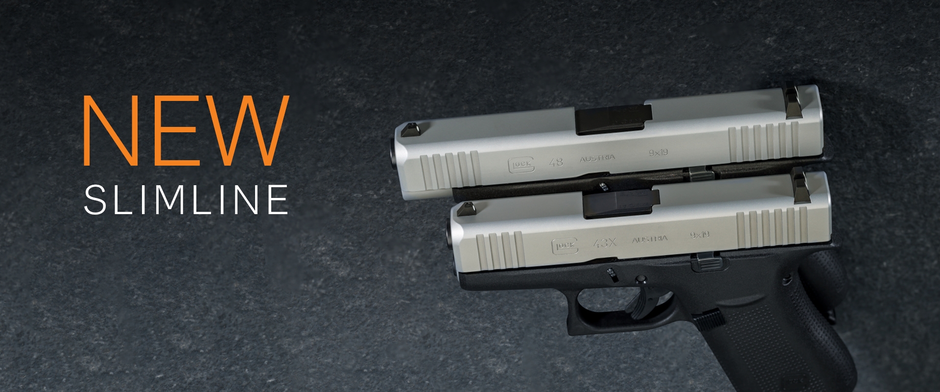 GLOCK Slimline Silver Slide Slider