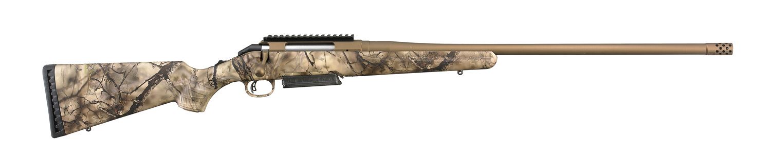 Ruger American Rifle 22" v kamufláži GO Wild Brush Cerakote